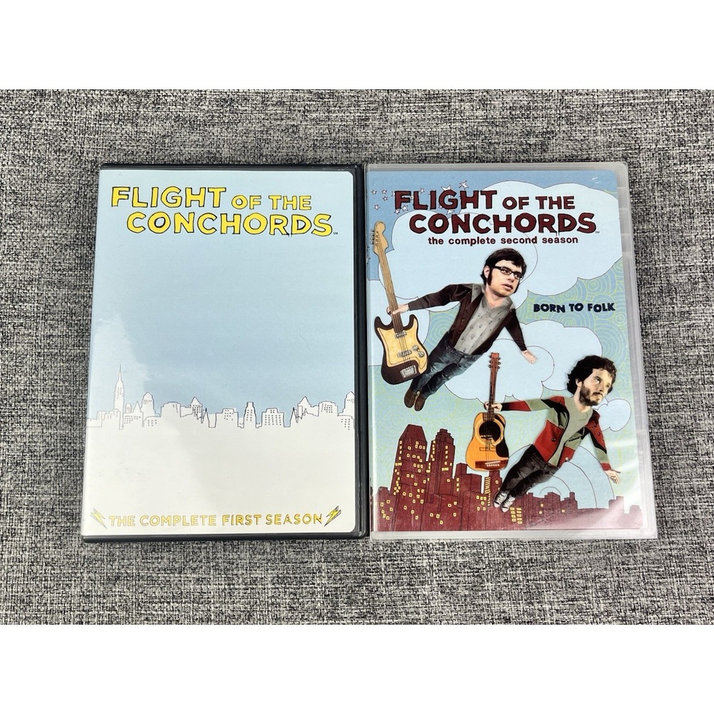 Flight of the Conchords Complete Seasons 1 & 2 DVD Set HBO Comedy Series